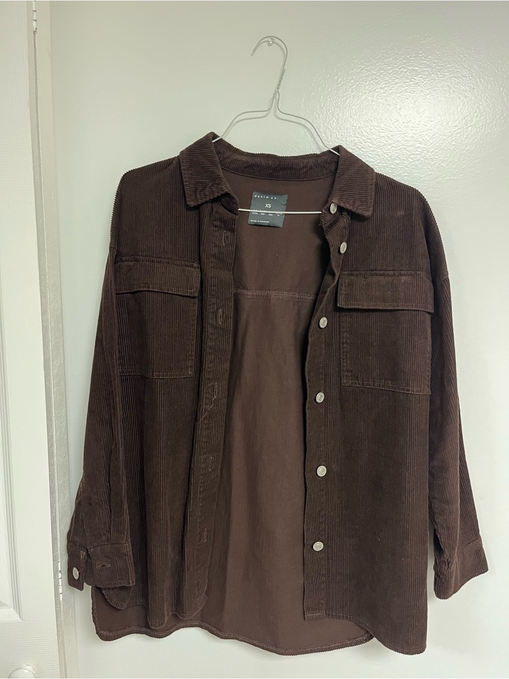 Primark brown shacket